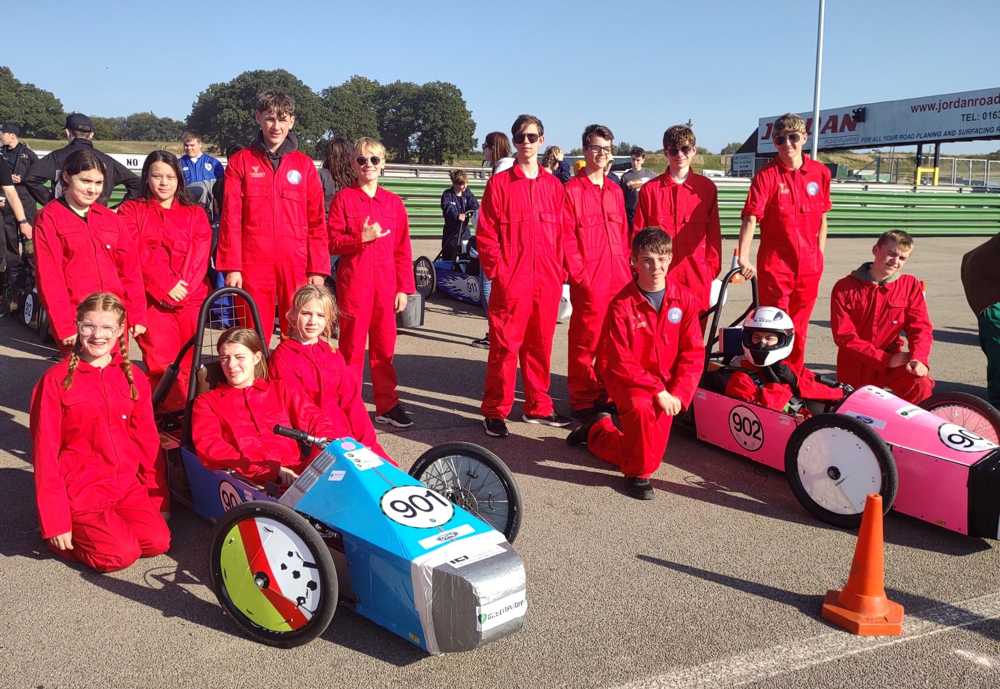 Bluey and Barby at Mallory Park